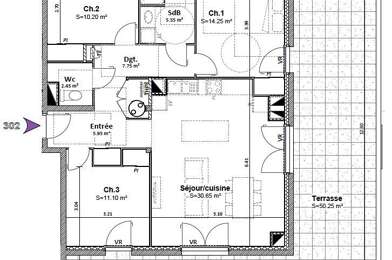 Appartement 4 pièces 399000 €