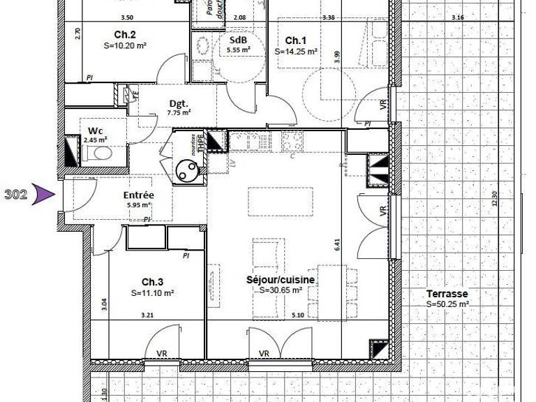 Vente Appartement 4 pièces — photo 1