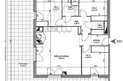 Appartement 4 pièces 419000 €