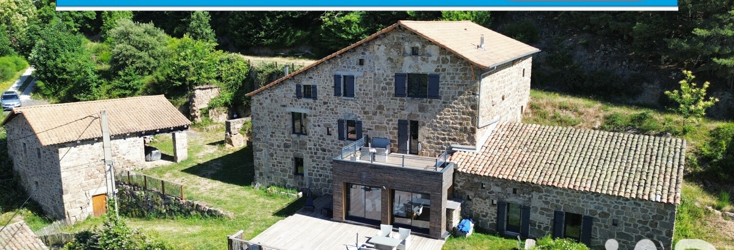 Maison 10 Pièces 295 m² à vendre à Saint-Jean-Roure (07160)