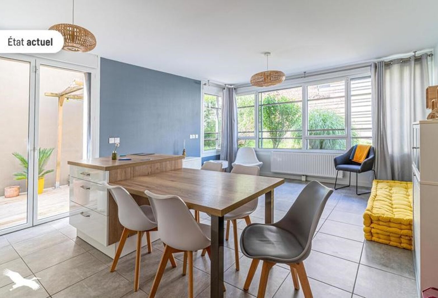 Duplex de 3 pièces principales — photo 1