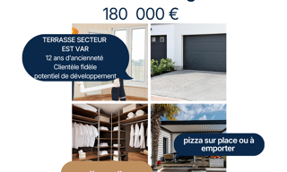 Commerce  52 m² à vendre à Fayence (83440)