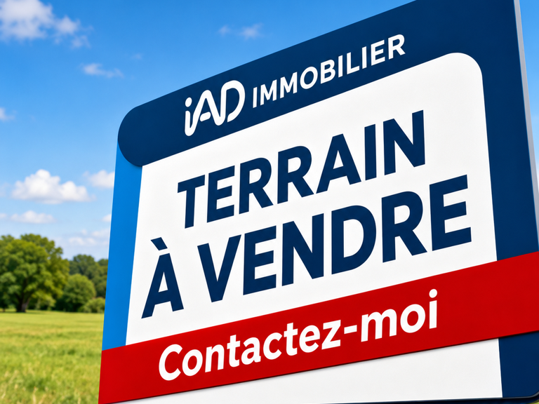 Vente Terrain à bâtir 455 m&sup2; — photo 1