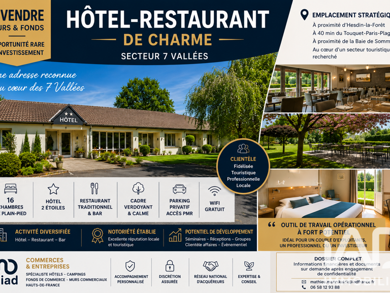 Vente Hôtel 500 m&sup2; — photo 1