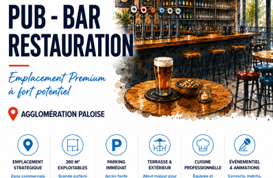 Vente Bar, Brasserie, Tabac 380 m&sup2; — photo du bien