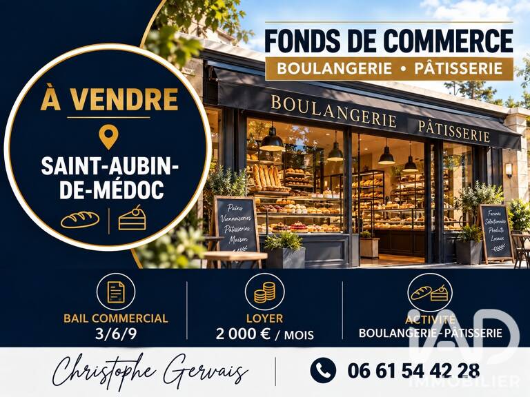 Vente Boulangerie, Pâtisserie 100 m&sup2; — photo 1