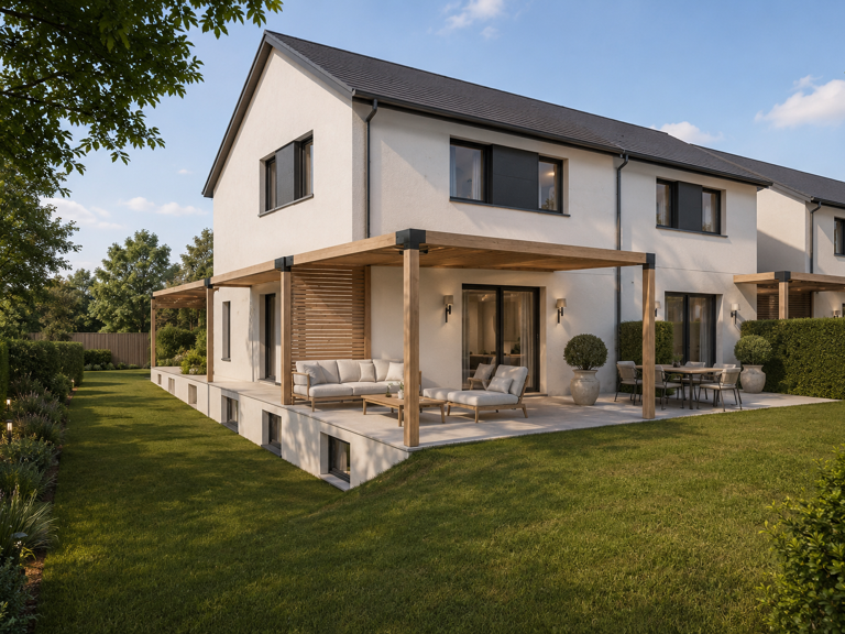 TERRAIN 200M2 POUR MAISON DE 75M2 LENTILLY — photo 1