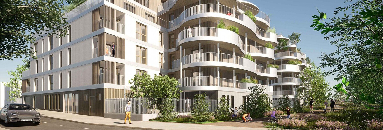 Appartement neuf T2, T3 Pièce 40 à 62 m² à vendre à Noisy-le-Grand (93160)