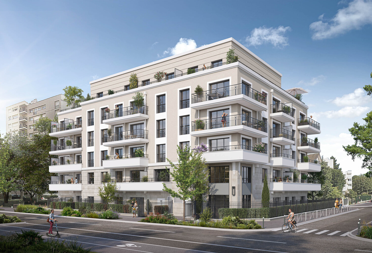 Vente programme neuf T1, T2, T3, T4 28 à 76 m² L'Haÿ-les-Roses (94240) — photo 1