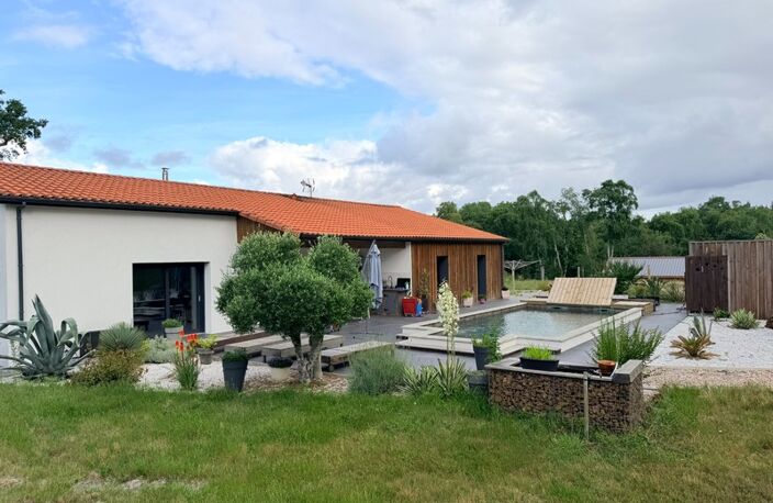 Maison contemporaine (DPE A) avec piscine et SPA à ESCOURCE à 15 minutes de l'Ocean et 10 minutes de MIMIZAN — photo 5