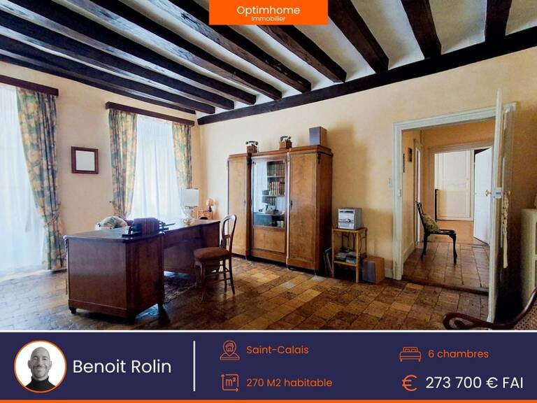 Maison bourgeoise du XIXe siècle au cœur de Saint-Calais — photo 1