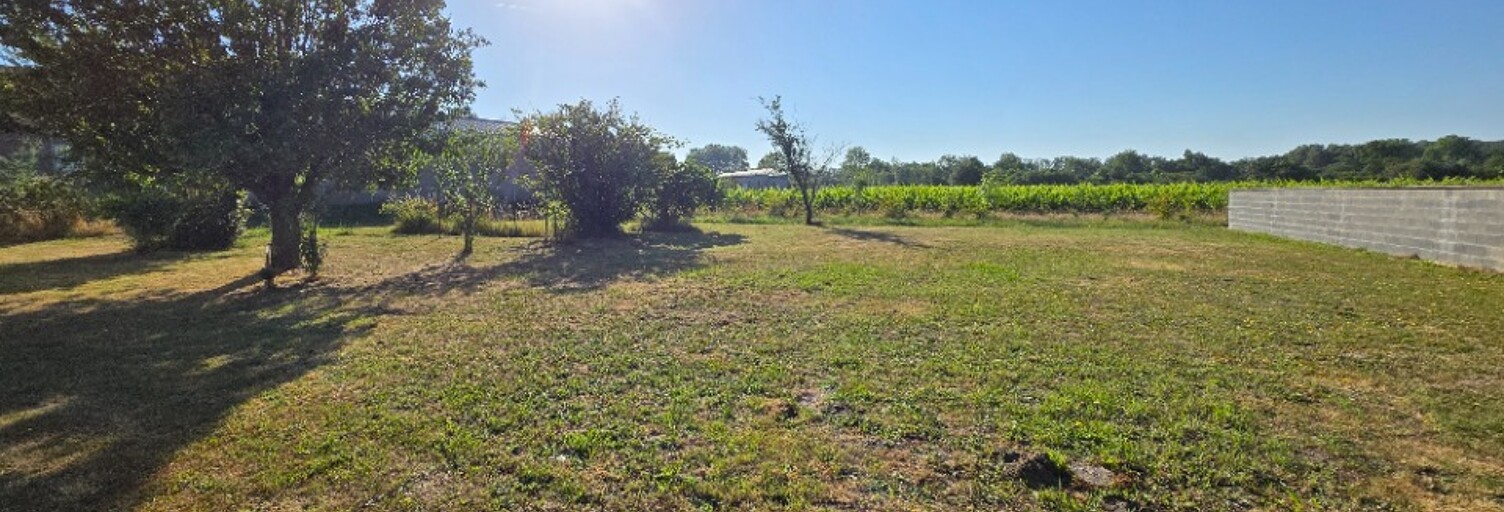 Terrain  605 m² à vendre à Saint-André-de-Cubzac (33240)