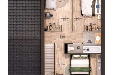 Maison 6 pièces 238130 €