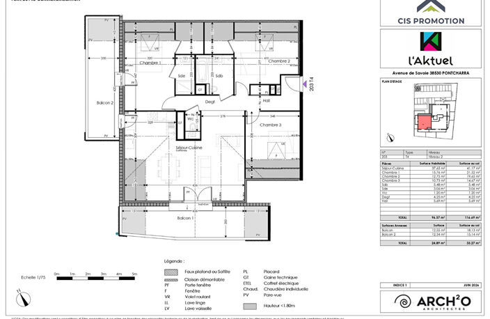 Appartement T4- Pontcharra — photo 2