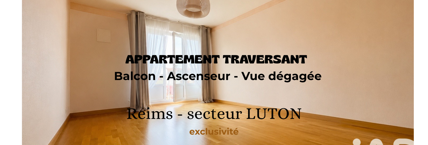 Appartement 3 Pièces 63 m² à vendre à Reims (51100)