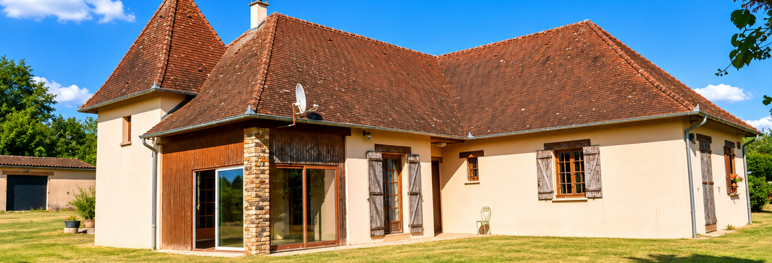 Maison 7 Pièces 143 m² à vendre à Saint-Pierre-de-Frugie (24450)