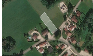 Terrain  1500 m² à vendre à Trépot (25620)