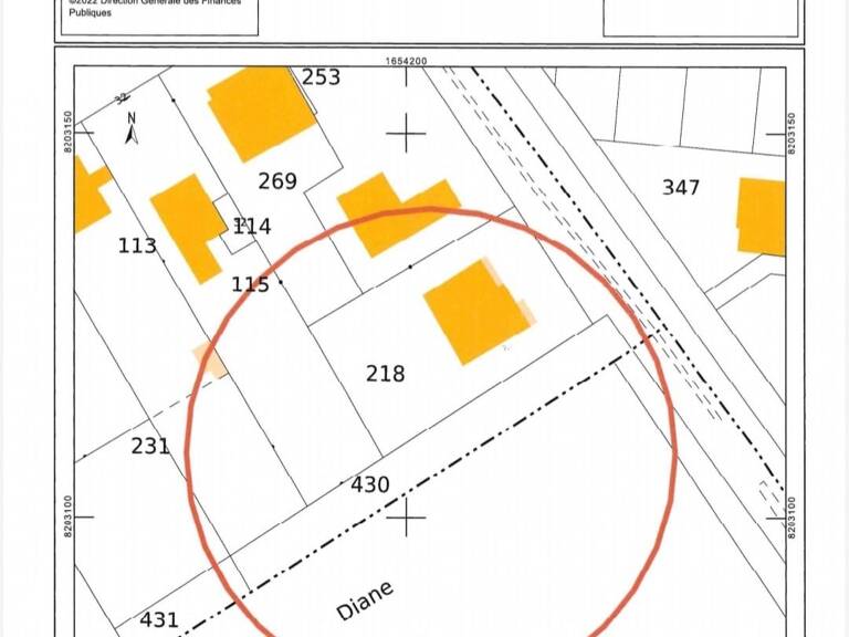Vente Terrain 330 m&sup2; — photo 1