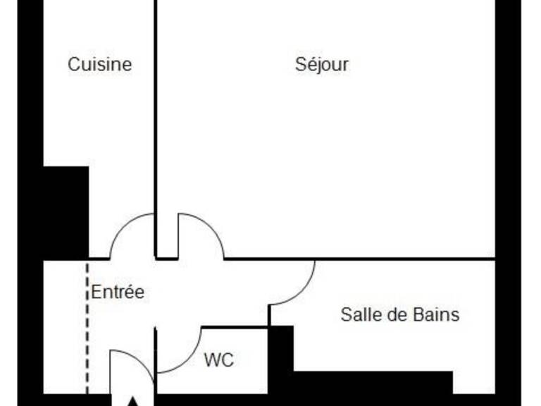 Vente Appartement 1 pièce — photo 1
