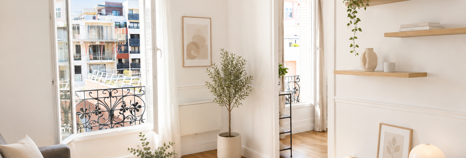 Appartement 2 Pièces 34 m² à vendre à Romainville (93230)