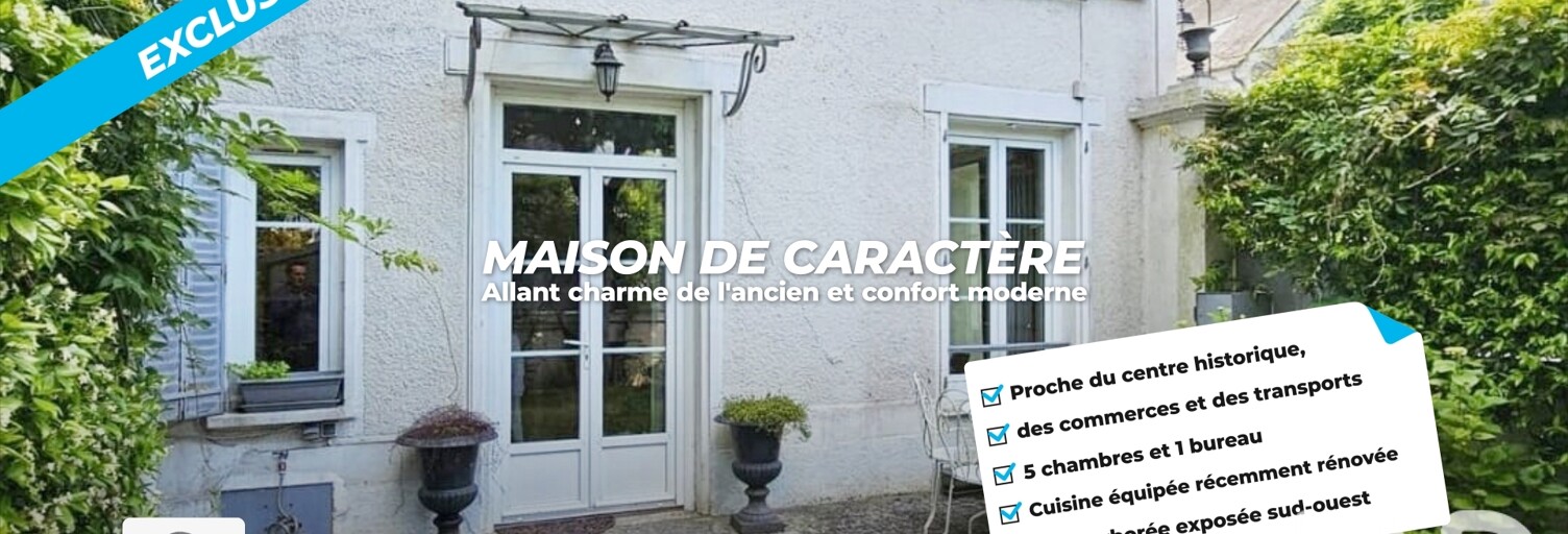 Maison 7 Pièces 131 m² à vendre à Moret-Loing-et-Orvanne (77250)