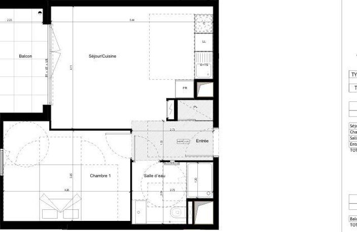 Vente Appartement 2 pièces — photo 4