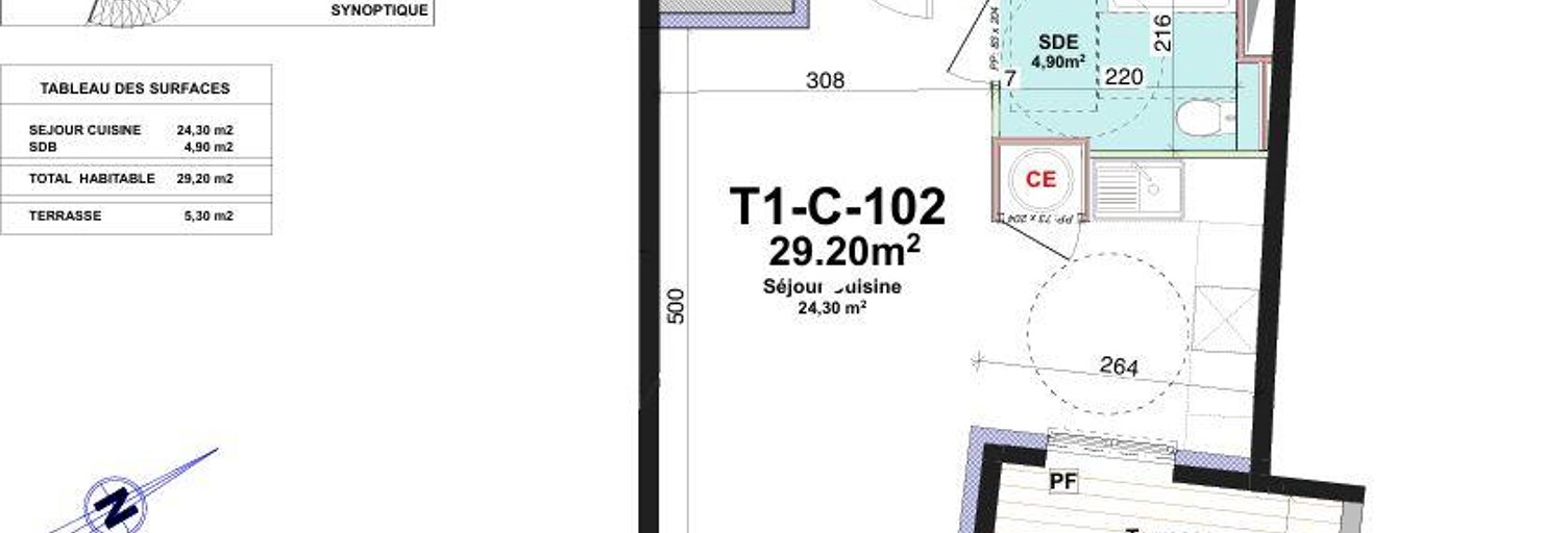 Appartement 1 Pièce 29 m² à vendre à Aix-en-Provence (13100)