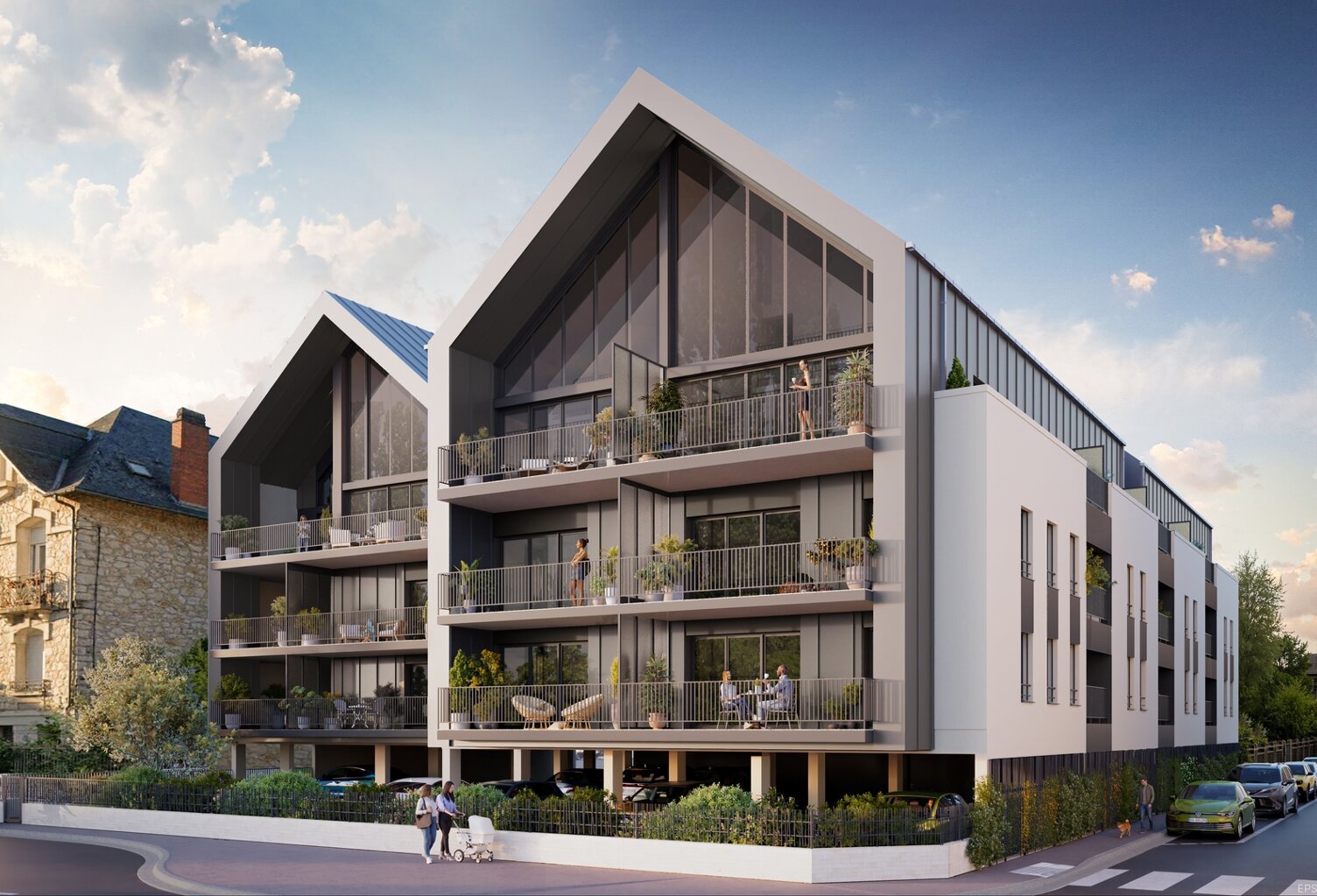 Vente programme neuf T2, T3, T4, T5 41 à 141 m² Brive-la-Gaillarde (19100) — photo 1