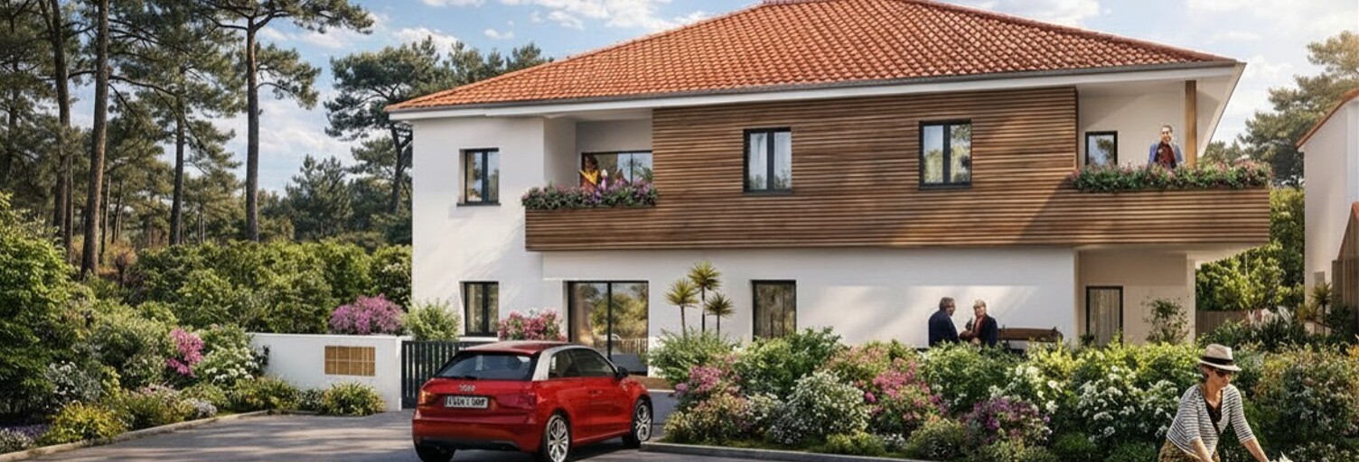 Appartement neuf T2 Pièce 35 à 41 m² à vendre à Biscarrosse (40600)