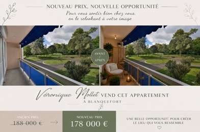 Appartement 4 pièces 178000 €