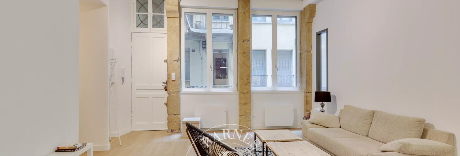Appartement 3 Pièces 63 m² à vendre à Lyon 2 (69002)