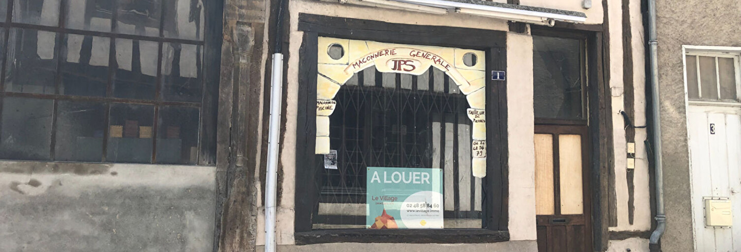 Bureau 2 Pièces 35 m² à louer à Aubigny-sur-Nère (18700)