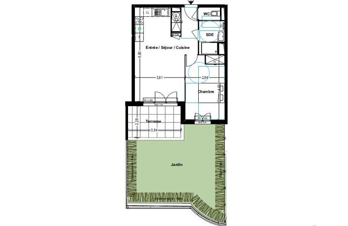 Vente Appartement 2 pièces — photo 4