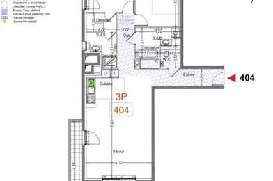 Appartement 3 pièces 639000 €