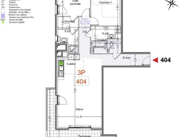Vente Appartement 3 pièces — photo du bien