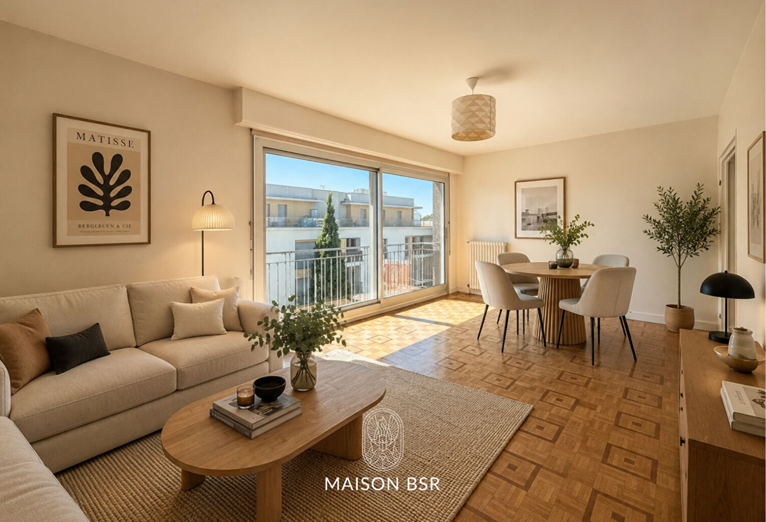 Appartement traversant en dernier étage - balcon - cave - parking — photo 1
