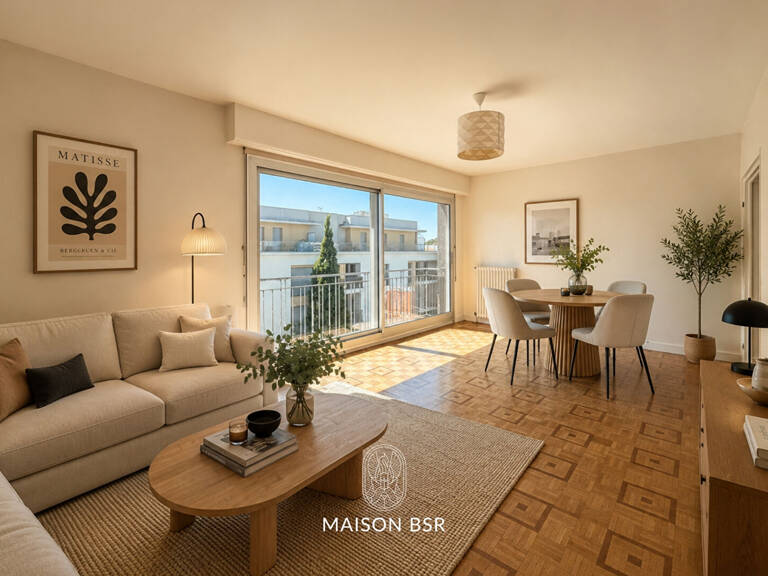 Appartement traversant en dernier étage - balcon - cave - parking — photo 1