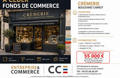 Fonds de commerce Cannes 42 m2 — photo du bien