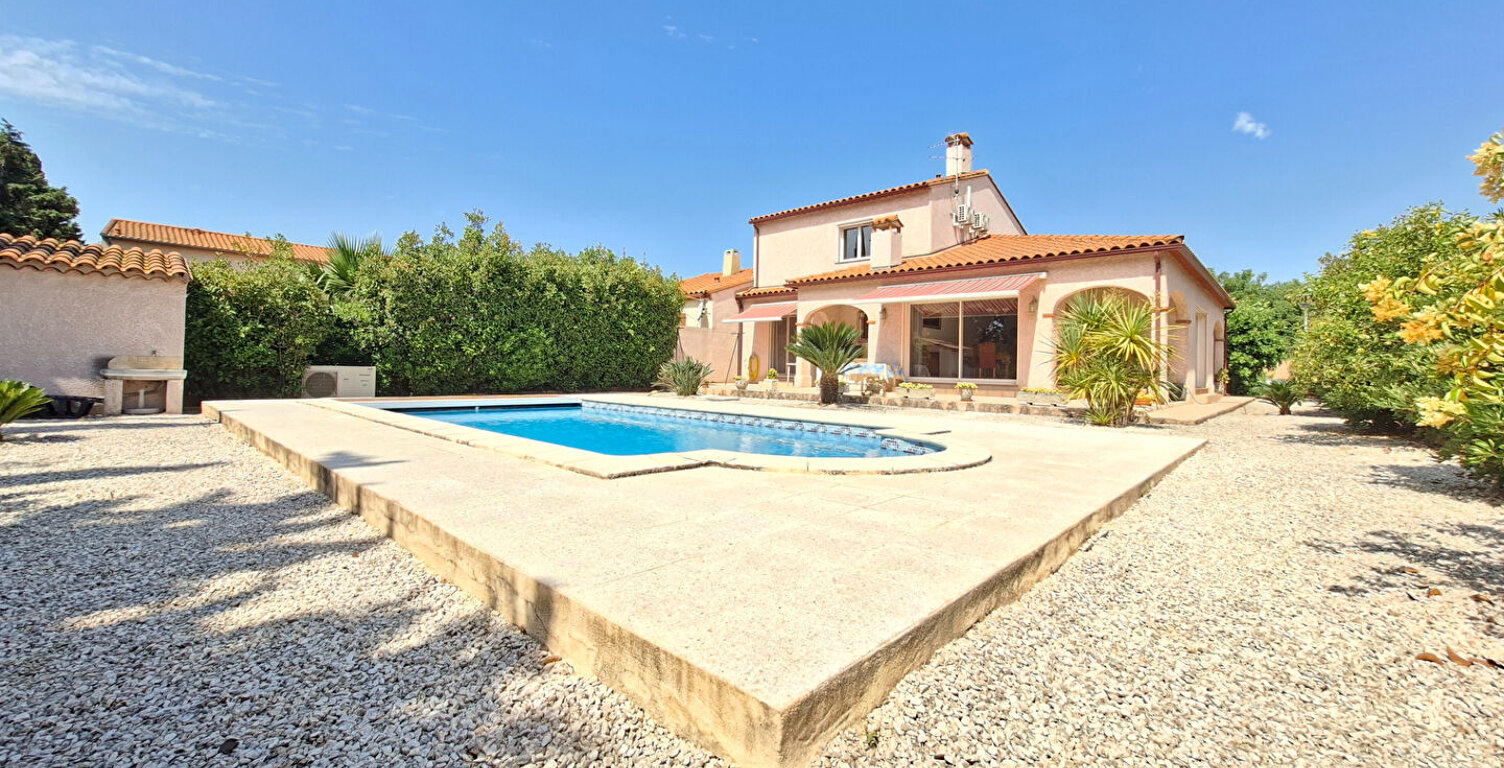TOULOUGES SUPERBE VILLA 3 FACES AVEC PISCINE, GARAGE ET JARDIN — photo 1