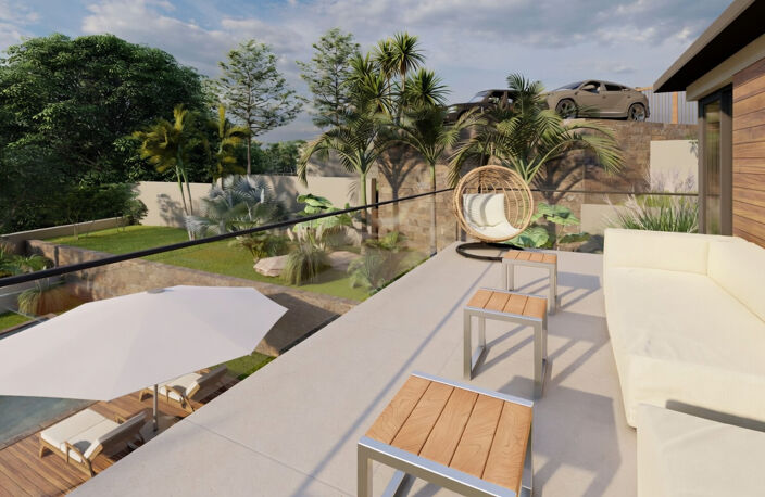 Villa d'architecte NEUVE avec piscine sur le mont Saint Clair à Sète vue MER/ETANG — photo 4