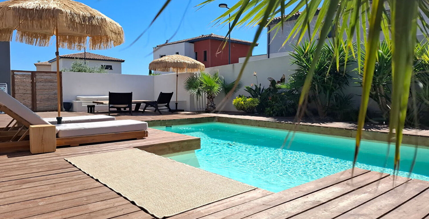 Maison  Sète 5 pièce(s) 110 m2 avec piscine quartier Barrou — photo 1