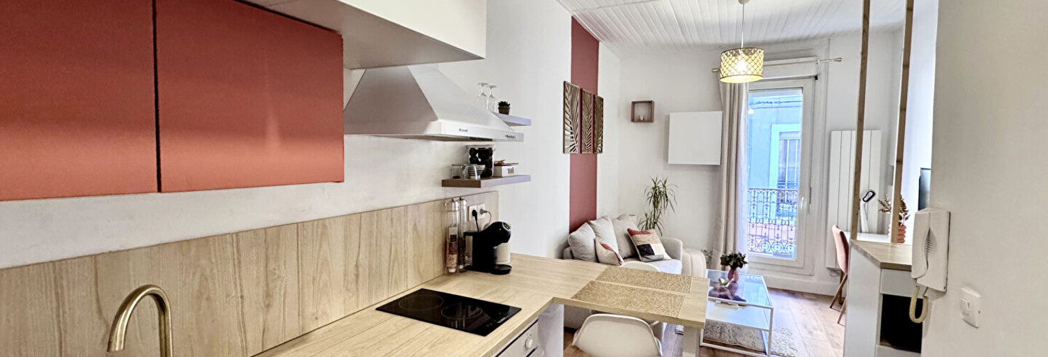 Appartement 2 Pièces 30 m² à vendre à Sète (34200)