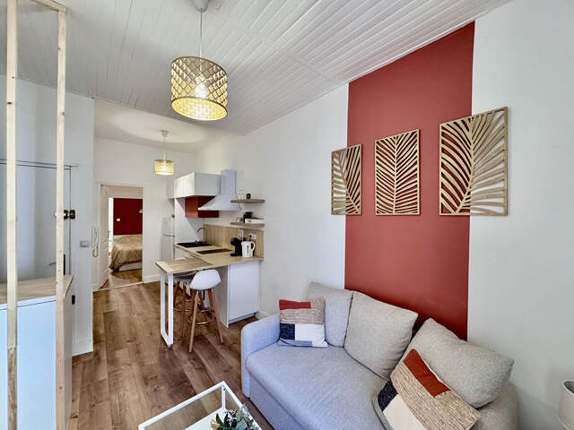 Appartement Sète 2 pièce(s) 30 m2 avec balcon — photo du bien