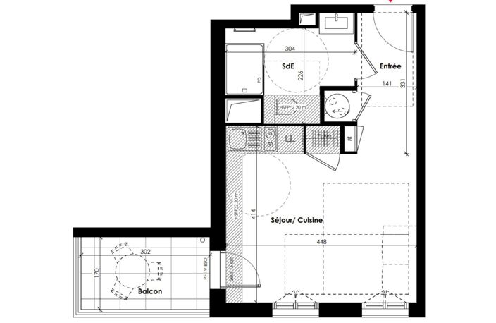 Vente Appartement 1 pièce — photo 4