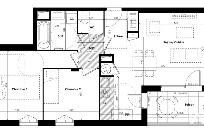 Vente Appartement 3 pièces — photo 4