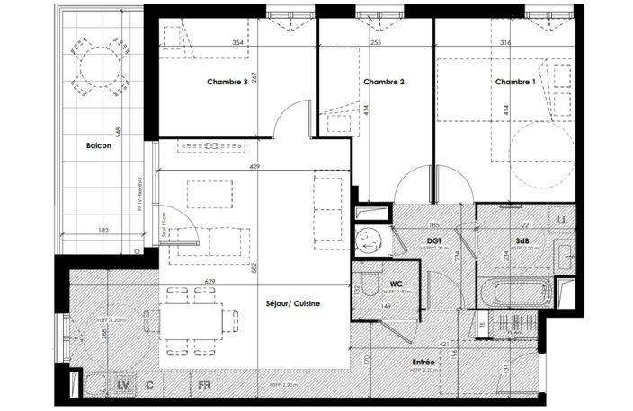 Vente Appartement 4 pièces — photo 4