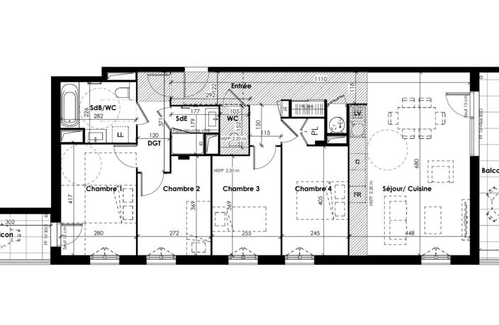 Vente Appartement 5 pièces — photo 4