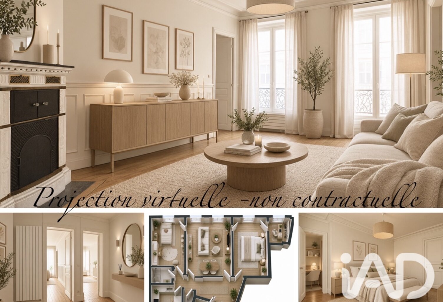 Vente Appartement 3 pièces — photo 1