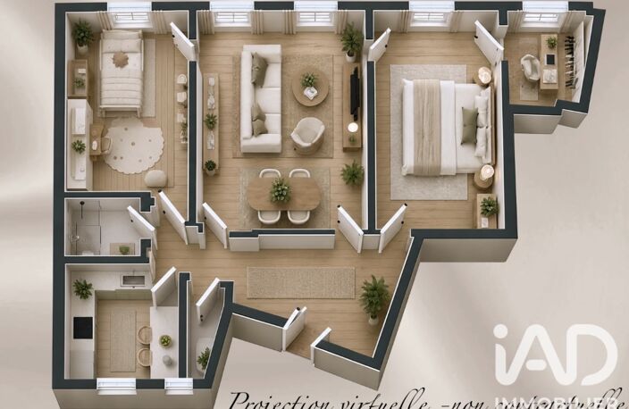 Vente Appartement 3 pièces — photo 2