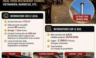 Commerce  115 m² à vendre à Les Pavillons-sous-Bois (93320)